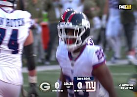 Devin Singletary's 5-yard TD run caps Jameis Winston's first drive as Giants' QB1
