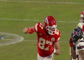 Travis Kelce's third catch of game gets him up to 84-yard mark on the day