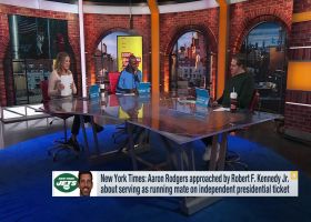 'GMFB' reacts to Aaron Rodgers as a potential running mate on independent presidential ticket