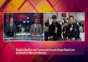 Saquon Barkley, Tommy DeVito on experience in Las Vegas | 'Super Bowl Live'
