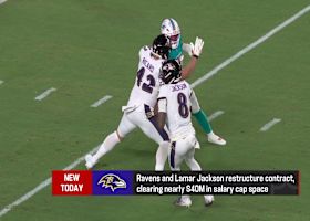 Pelissero: Ravens and Lamar Jackson restructure contract | 'The Insiders'