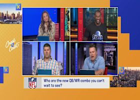 Which QB-WR are you excited to see in 2025? | 'GMFB'