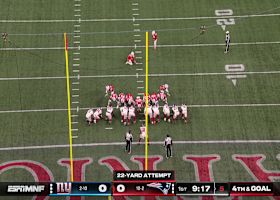 Andy Borregales opens up scoring on 'MNF' with 22-yard chip shot