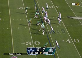 Rush's back-shoulder pass to Cooks converts third-and-long