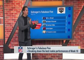 Schrager's Fab Five: Top 5 rookie performances of Week 10