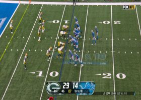 Goff's dart to Reynolds cuts Packers lead to nine late in fourth quarter