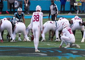 Chad Ryland's 58-yard FG sends Cardinals-Panthers to OT as time expires