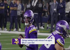 Garafolo: Vikings are looking to add veteran QB to roster on one-year deal | 'GMFB'