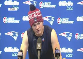 Drake Maye credits defense after first playoff win: ‘They won the game for us’