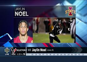 Texans select Jaylin Noel with No. 79 pick in 2025 draft