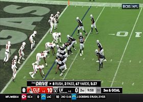 Tre Tucker's pylon-race TD gets Raiders on scoreboard vs. Browns