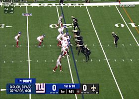 Jaxson Dart's 18-yard completion to Bellinger comes via razzle-dazzle play call