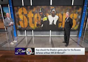 How should Steelers game plan for Ravens without DK Metcalf | 'NFL GameDay Morning'