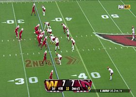 Conner's cut move inside nets 12-yard pickup for RB