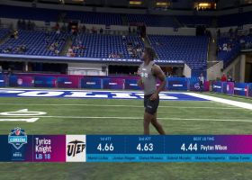 Tyrice Knight runs official 4.63-second 40-yard dash at 2024 combine