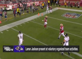 Lamar Jackson present at voluntary organized team activities | ‘Up To The Minute’