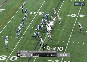 Tyquan Lewis sacks O’Connell for a 9-yard loss