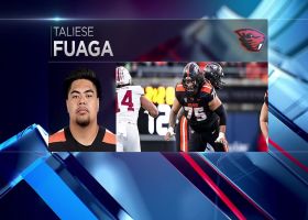 Brooks projects Raiders to select OT Taliese Fuaga at No. 13 overall | 'Mock Draft Live'