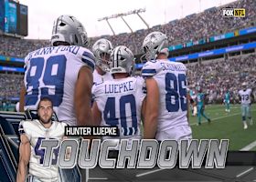 Hunter Luepke's first NFL TD comes on fourth down