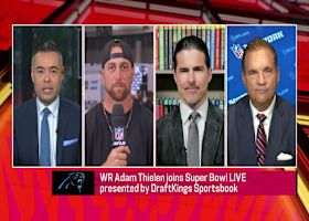 Panthers WR Adam Thielen on his 2024 season in Carolina | 'Super Bowl Live'