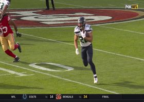 Charbonnet pops loose vs. 49ers for 23-yard run