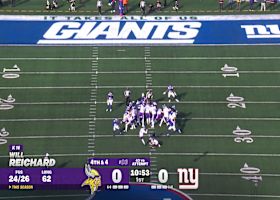 Will Reichard drills 43-yard FG to give Vikings 3-0 lead over Giants