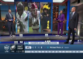 Smith Sr. and Shaw reveal WRs they'd be targeting on Day 2 | 'NFL Draft Kickoff'