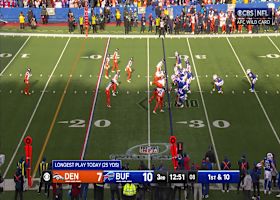 Cook's 19-yard carry sets Bills up in the red zone