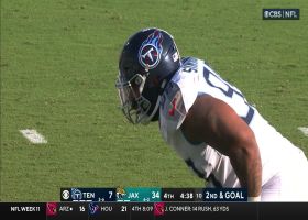 Can't-Miss Play: Titans DT Jeffery Simmons catches TD pass from Levis vs. Jags