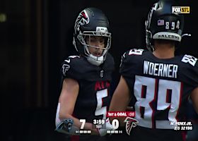 Drake London goes for a 41-yard rec to put Falcons in scoring position