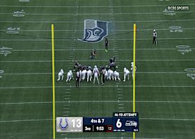 Myers' third FG trims Colts' lead to 13-9