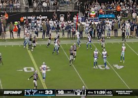 Highest punt ever? Raiders attempt at rare free onside kick fails