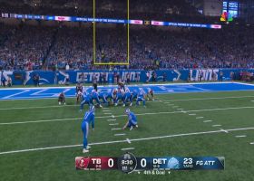 Badgley's 23-yard FG opens scoring in Bucs-Lions NFC Divisional Round duel