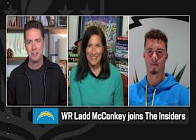 Ladd McConkey joins 'The Insiders' to talk about his breakout rookie season