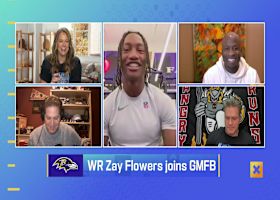 Zay Flowers previews Week 13 matchup vs. Eagles | 'GMFB'