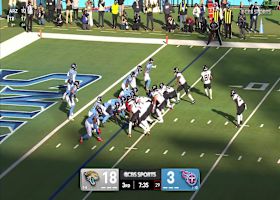 Lawrence's fourth-down sneak sets up Jags' goal-line opportunity