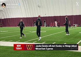 Jayden Daniels (elbow) will start vs. Vikings | 'The Insiders'
