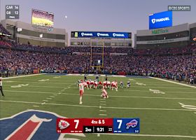 Butker's 46-yard FG gives Chiefs a 10-7 lead vs. Bills in second quarter