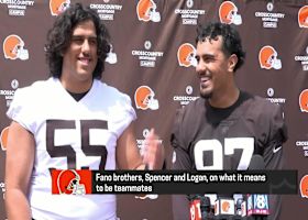 Fano brothers, Spencer and Logan, on what it means to play on Browns together | 'The Insiders'