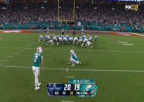 Jason Sanders' 29-yard FG wins game for Dolphins vs. Cowboys