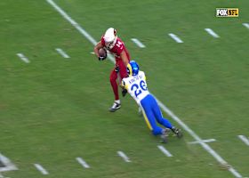 Michael Wilson nearly breaks loose on 23-yard reception