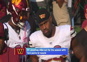 Pelissero: Commanders DT Jonathan Allen suffered torn pectoral muscle | 'GMFB'