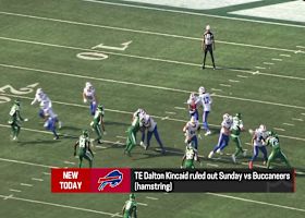 Bills TE Dalton Kincaid (hamstring) has been ruled OUT vs. Bucs | 'The Insiders'