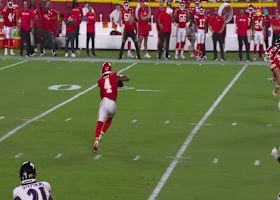 Mahomes burns Ravens with pump-fake on Rice's 33-yard catch and run