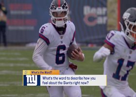What word to describe how you feel about Giants right now? | 'GMFB'