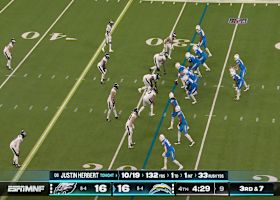 Jordan Davis notches Eagles' SEVENTH sack of the night against Herbert