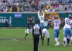 Devin Lloyd's first interception since 2022 comes on Rudolph's tipped pass