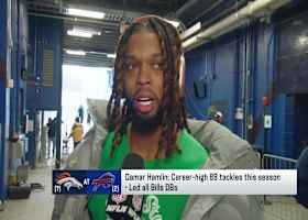 Damar Hamlin shares emotions prior to first playoff start