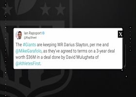 Rapoport: Giants to keep WR Darius Slayton on three-year, $36M contract | 'The Insiders'