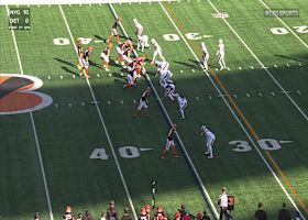 Harold Landry III boosts his 2025 sack total to 6.5 via takedown of Flacco